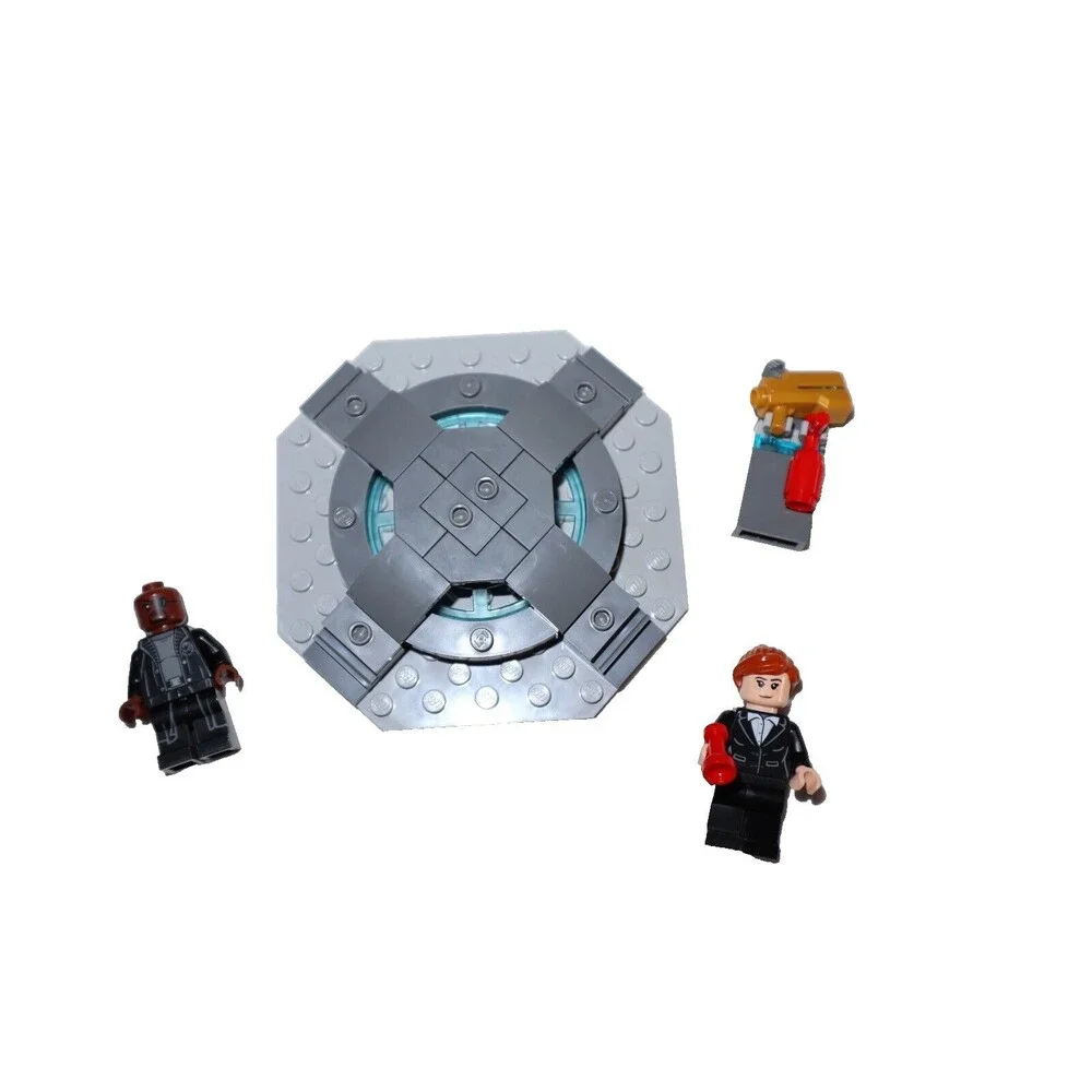 Nick Fury Pepper Potts Platform/Stage 76216 Infinity Saga LEGO Marvel Minifigure